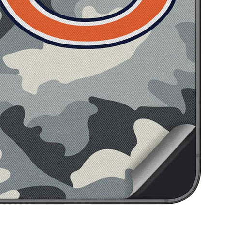 NFL Chicago Bears Camo Galaxy S25 Skin
